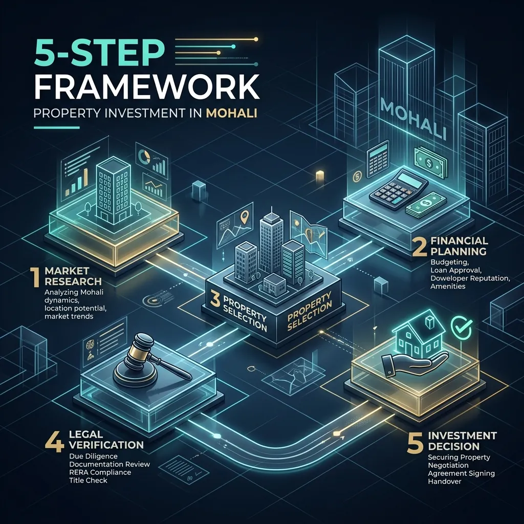 Mohali Real Estate Investment Framework 2026: The 5-Step Framework Every Buyer Needs Before Spending a Rupee