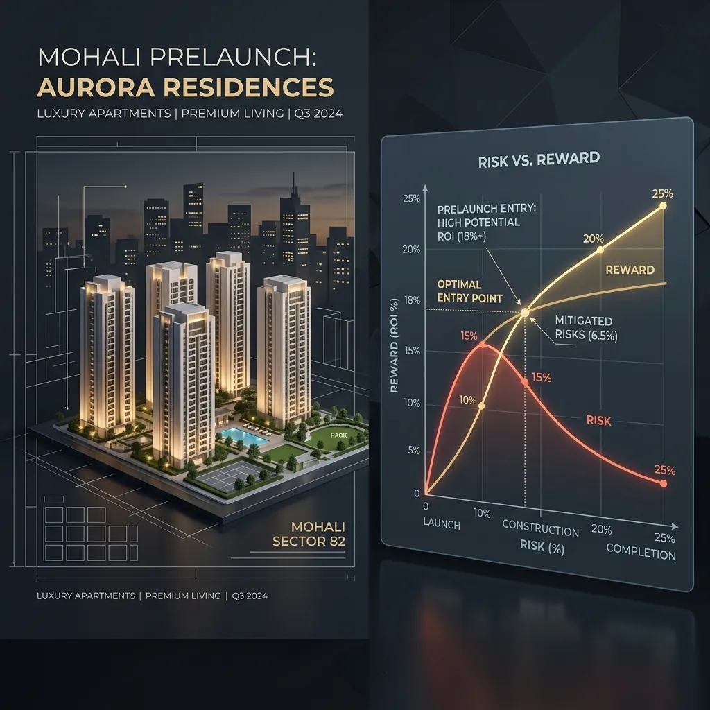 Prelaunch Property in Mohali: The Real Risk-Reward Calculation With Actual Numbers