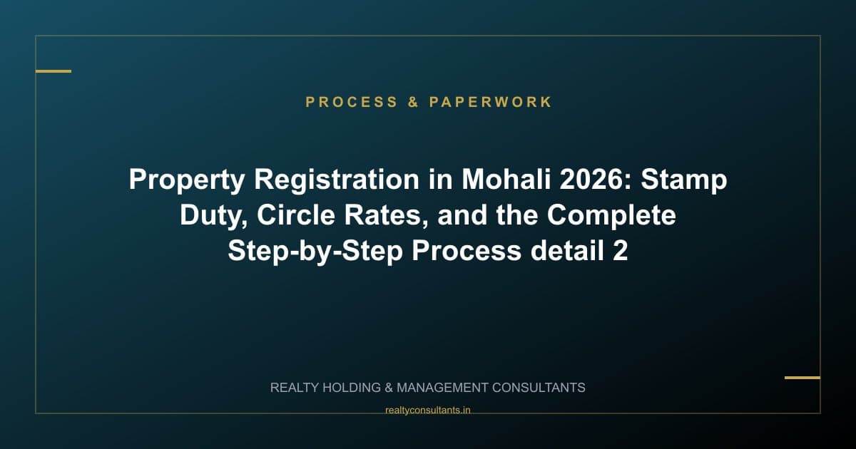Property Registration in Mohali 2026: Stamp Duty, Circle Rates, and the Complete Step-by-Step Process - context image 2