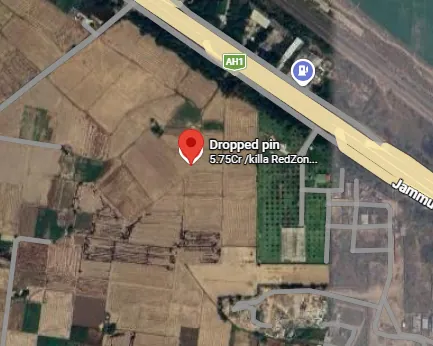 Industrial Red Zone Land for Sale in Pilkhani, Rajpura - Exterior View