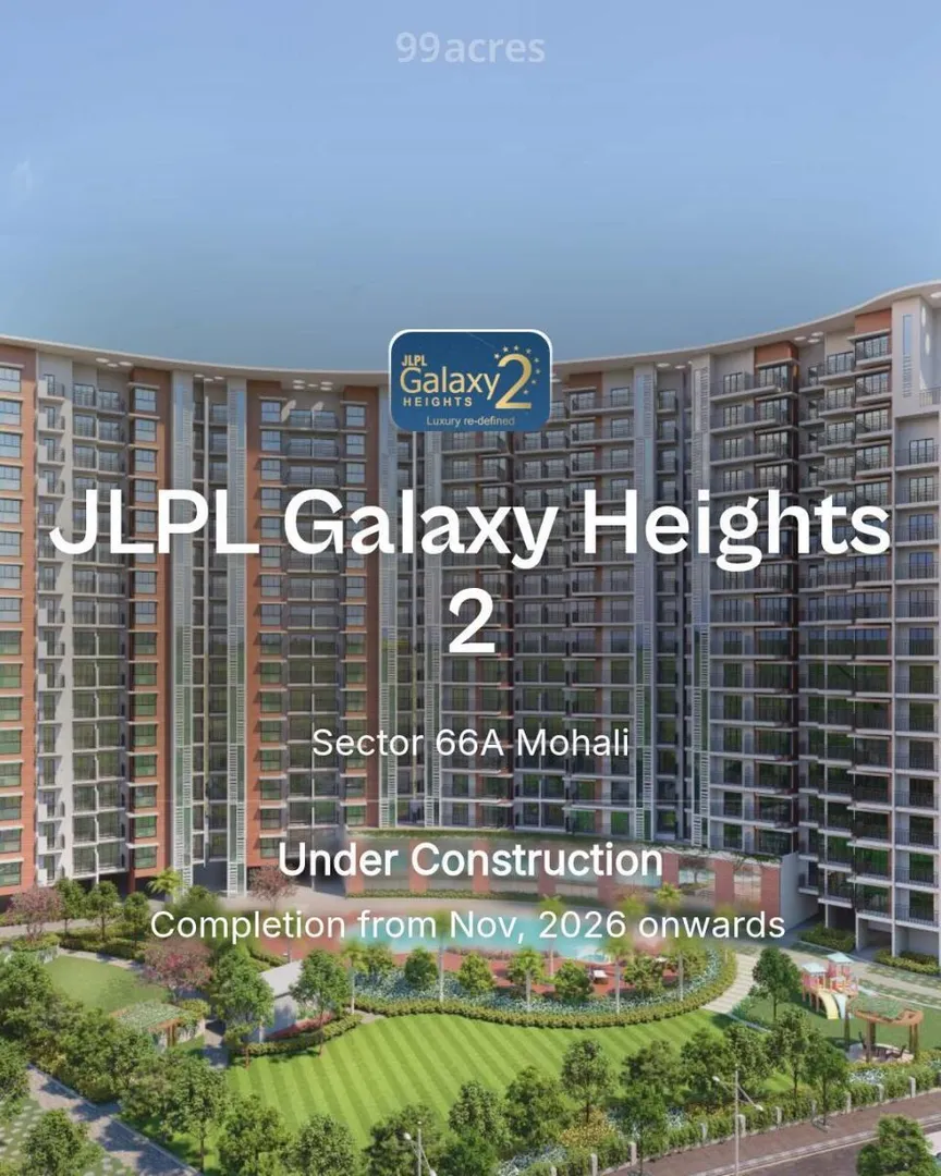 Janta Land Promoters Limited (JLPL) Galaxy Heights, Sector 66A, Mohali — Ready 2 BHK Apartments in JLPL Mega Township 3 - Property Gallery Image | Realty Holding & Management Consultants