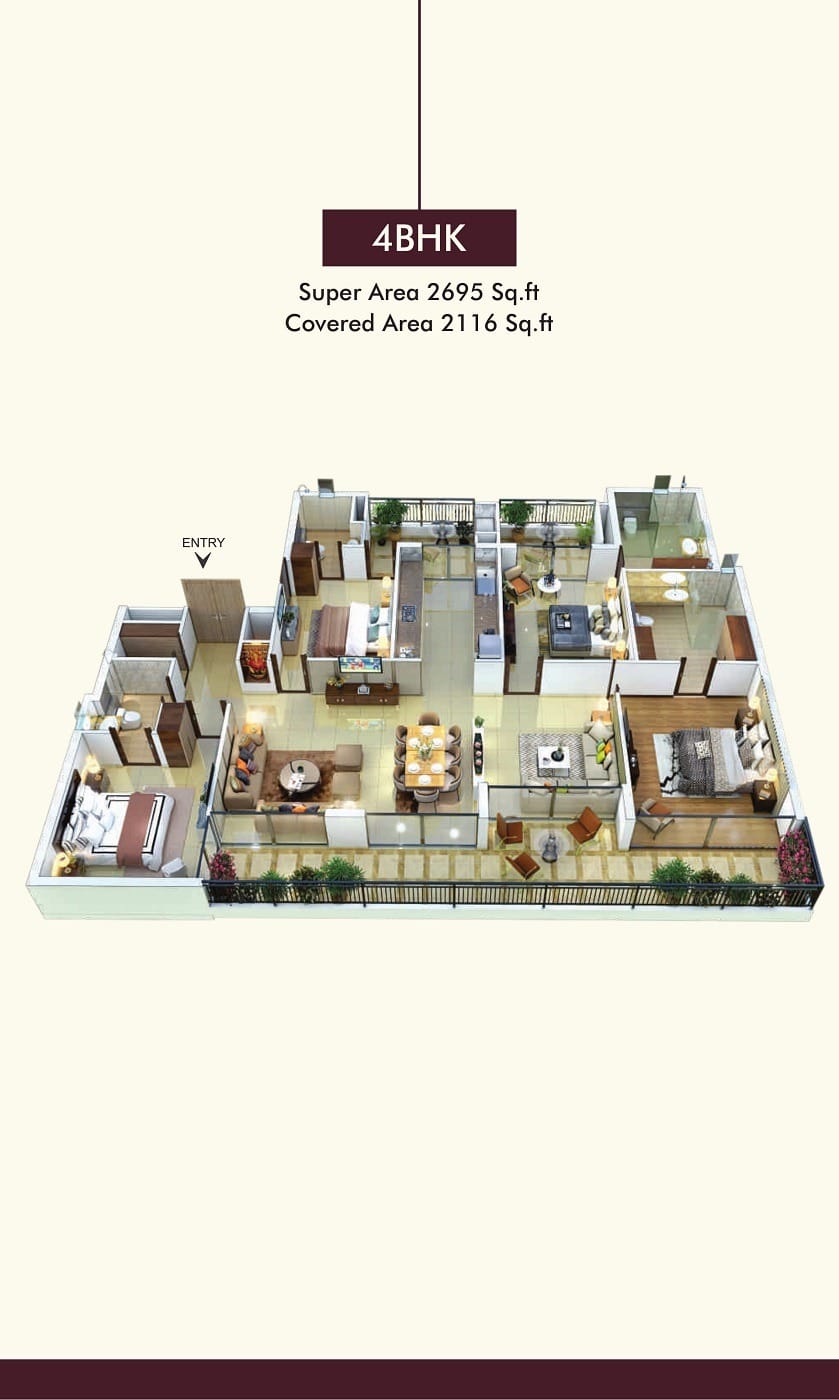 The Medallion | 3 & 4 BHK in Sector 82A, Mohali - Property Gallery Image | Realty Holding & Management Consultants